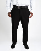 Pantalón de vestir negro, de frente